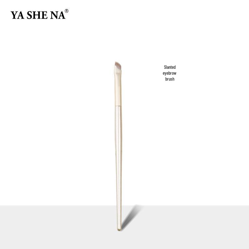 

Набор из 10 позолоченных деревянных кистей для макияжа Cangzhou - Включает кисти для теней и румян