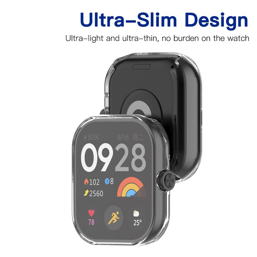 Θήκη TPU Screen Protector για Xiaomi Redmi Watch 4 Full Cover Προστατευτικές θήκες ρολογιών Shell για κάλυμμα θήκης Redmi Watch 4