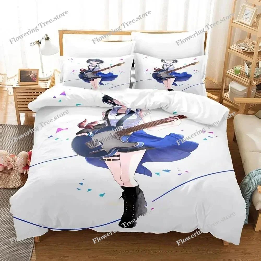 Anime Project SEKAI Hoshino Ichika Bedding Set Boys Girls Twin Queen Size Duvet Cover Pillowcase Bed Kids Adult029
