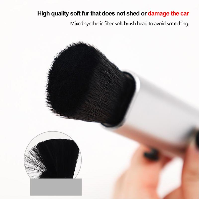 Car Interior Gap Cleaning Brush Soft Wool Car Wash Tools For Mercedes Benz AMG GLC W203 W206 W220 W205 W211 W212 W201 W210 W108 XV7