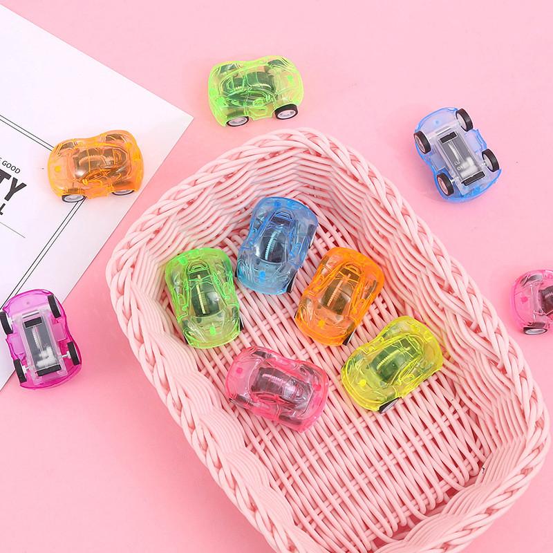 Inertial Mini Simulation Transparent Car Model Children Toy For Entertainment