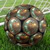 Steampunk Turtle Oasis Round Football Size 5 Adult Ball Suitable for Training Matches and Outdoor Team.