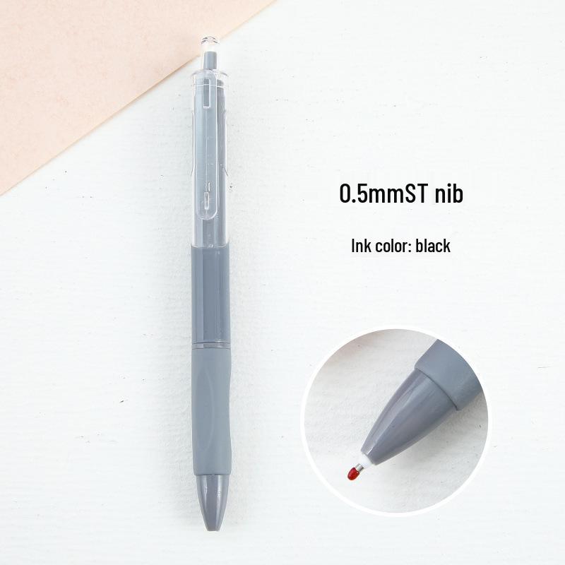 

Cartoon Gel Pen Set: Quick-Dry, 0.5mm Black Ink, Push-Button, Large Capacity, Gift Box 0.5mm