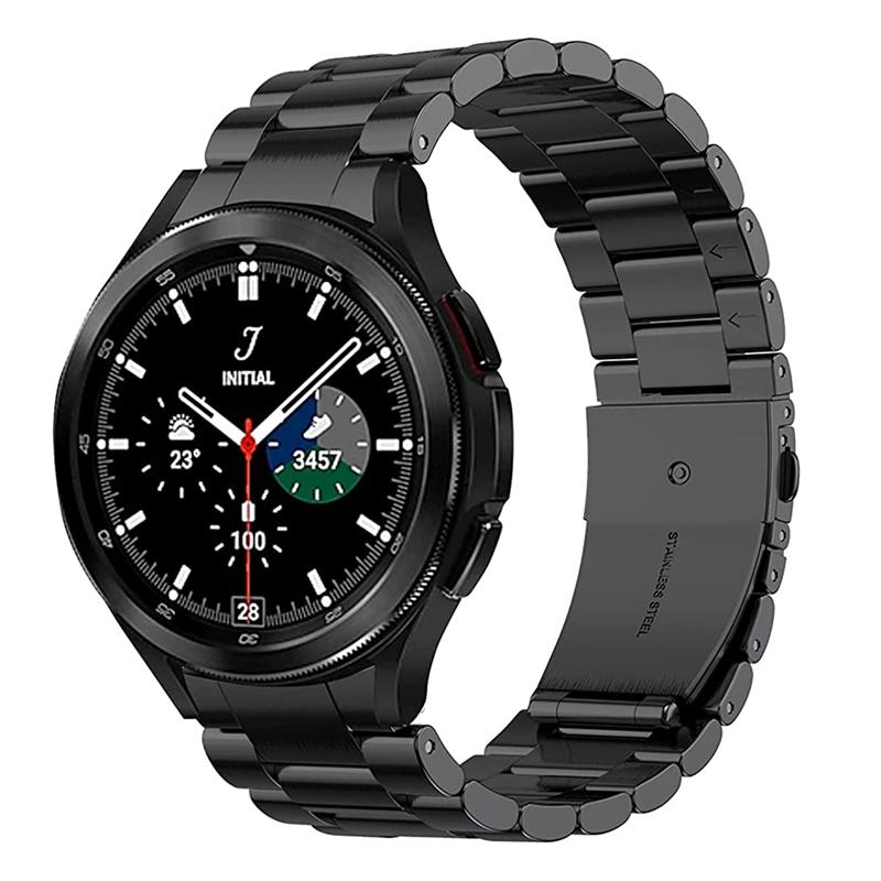

Для Samsung Galaxy Watch6 40мм 44мм/Watch6 Classic 43мм 47мм/Watch 5 40мм 44мм/Watch4 40мм 44мм/46мм Ремінець Металевий Браслет для Годинника Silver