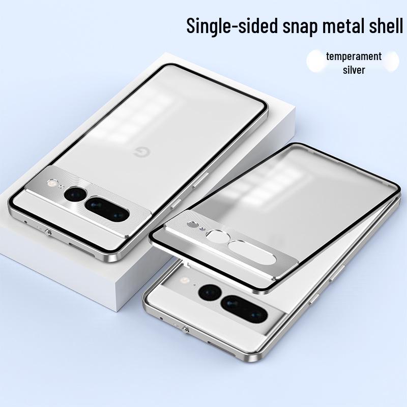 Google Pixel 9 Pro Pop-Up Aluminum Alloy Magnetic Matte Phone Case