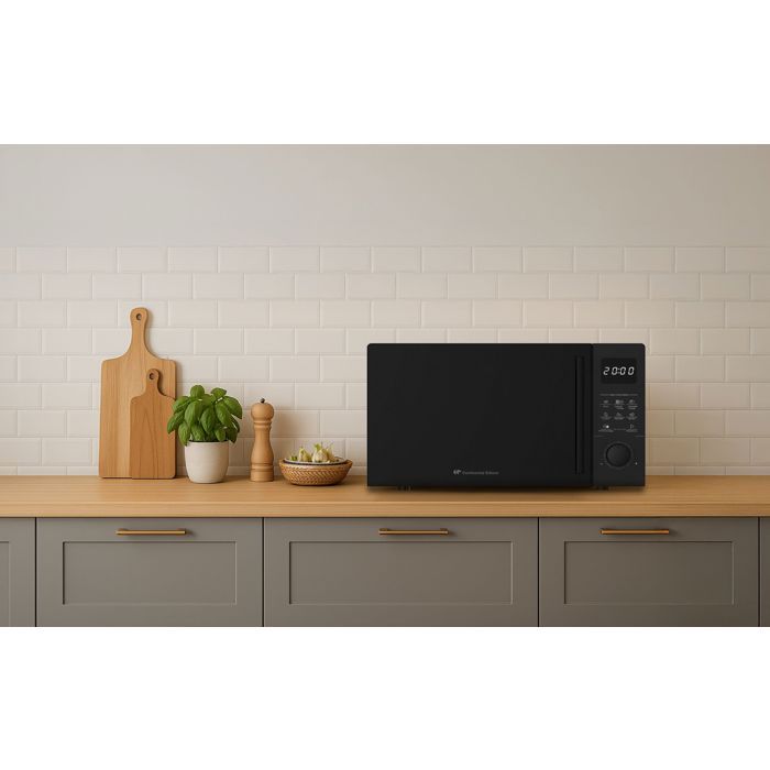 Micro-ondes pose libre - CONTINENTAL EDISON - CEMO28MB2 - Noir - 28 L - 1440 W - 51 x 36,7 x 30,4 cm - Multifonction