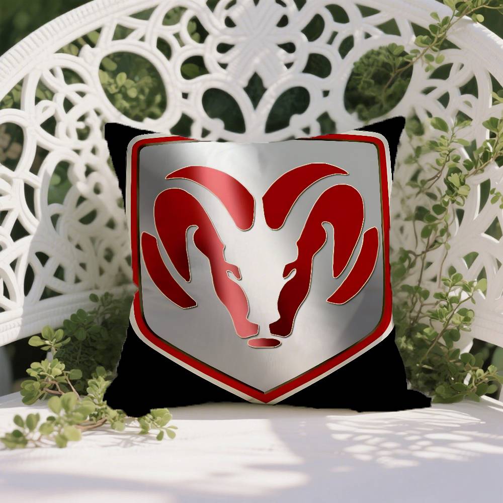 Fashion Design Style D-Dodge-DOGLOVE Pillow Case Anti-dustmite Pillowcase Invisible Zipper Silky Short Plush Sofa Cushion Cover