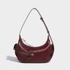 Designte Unterarmtasche Umhängetasche, Handtasche, Halbmondförmige Damen-Tasche Weicher Reißverschluss Verschleißfest