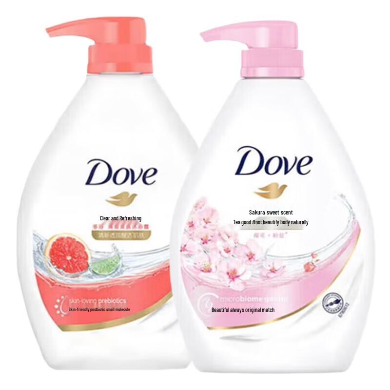 

Dove Dual-Effect Purifying & Refreshing Shower Gel Combo