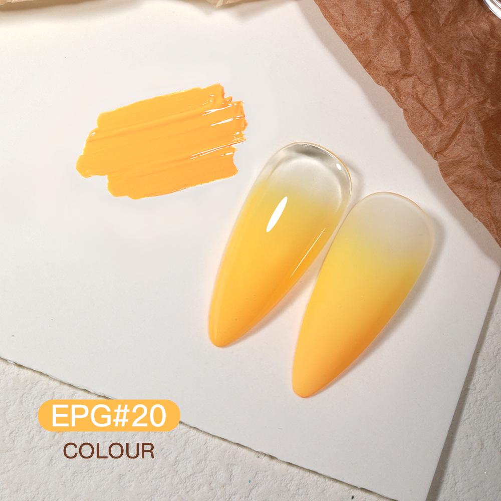 AS Rouge Pat Gel Nail Polish: High Saturation, Thick Gradient Blush Smudge Gel