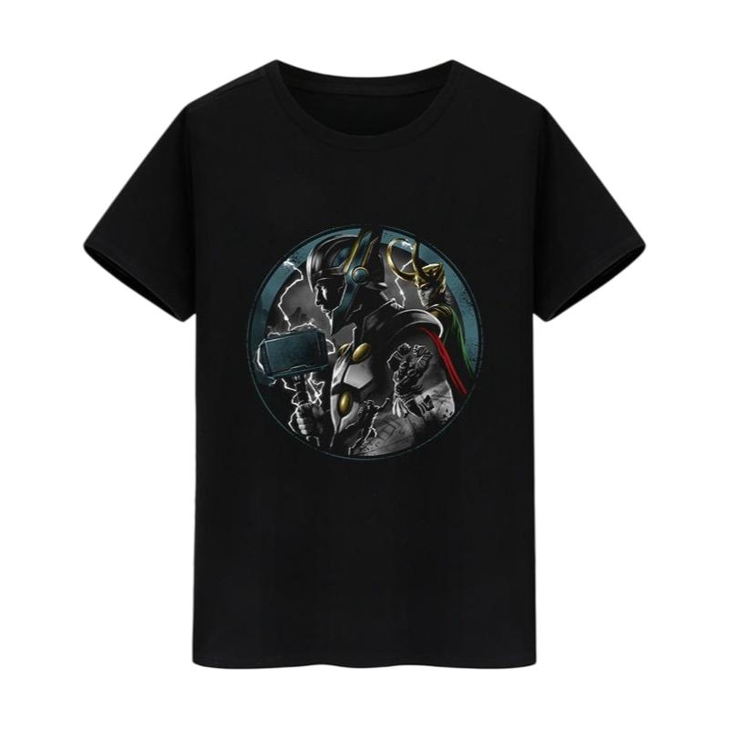 Loki TShirt Y2K All Season Unisex Short Sleeve Premium Cotton Loose Fit Crew Neck Casual Daily Wear Top for Men Women