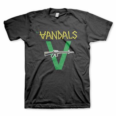 The Vandals Original Logo T-Shirt - Black Unisex T-Shirt