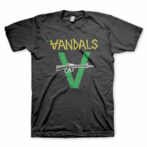 The Vandals Original Logo T-Shirt - Black Unisex T-Shirt XXXXL