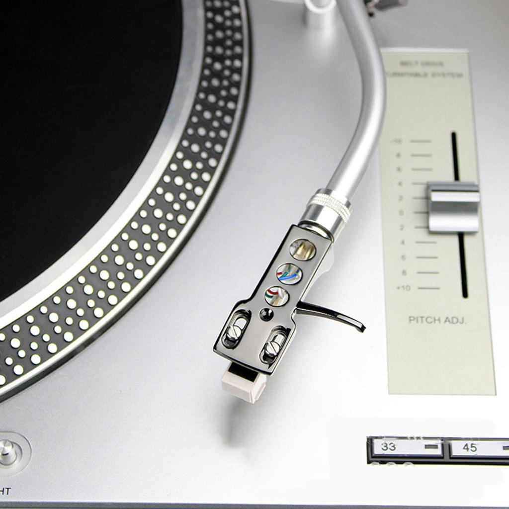 4 Pin Contacts Black Turntable Headshell For Technics For Turntables Fit Phono Turntables Headshells Accessories