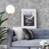 Faux Cement Contact Paper Gray Cement Peel and Stick Wallpaper Concrete Self Adhesive Waterproof Vinyl Wallpaper for Home Decor