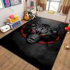 New Arrive!Dark Wolf Head Personality Trendy Cool Carpet Living Room Bedroom Entrance Door Mat Sofa Home Decor Carpet Picnic Rug