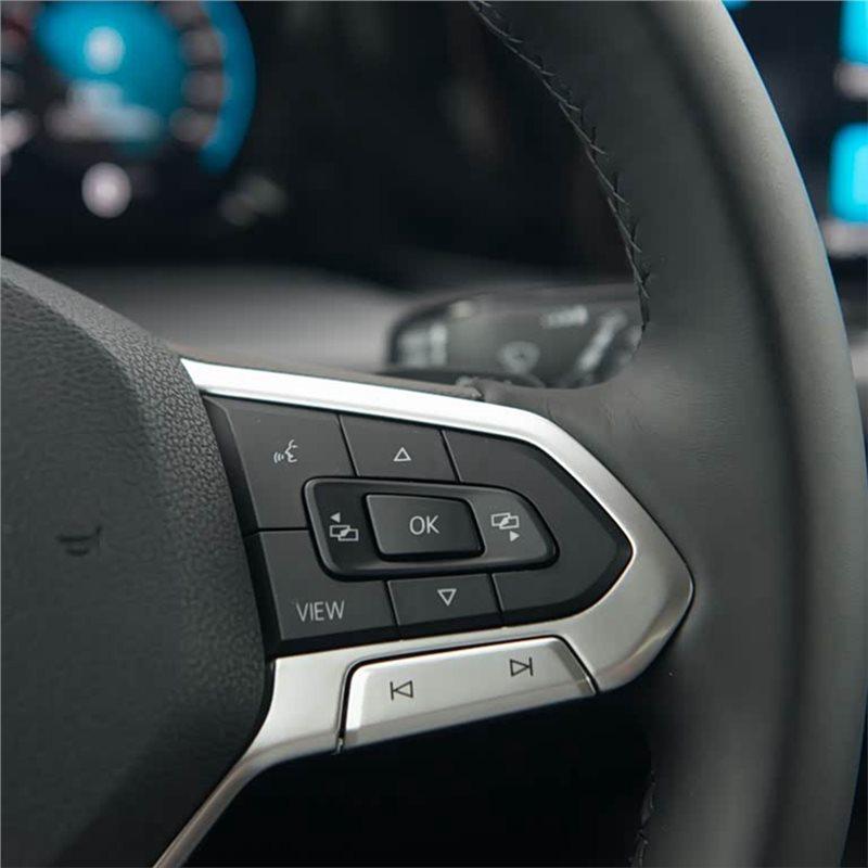 Kryt tlačítka ovládacího panelu volantu Pro VW Golf 8 2020-2021 T-Cross Tiguan Passat B8 Náhradní díl G8AJKZZCPZ G8AJKZYCPZ