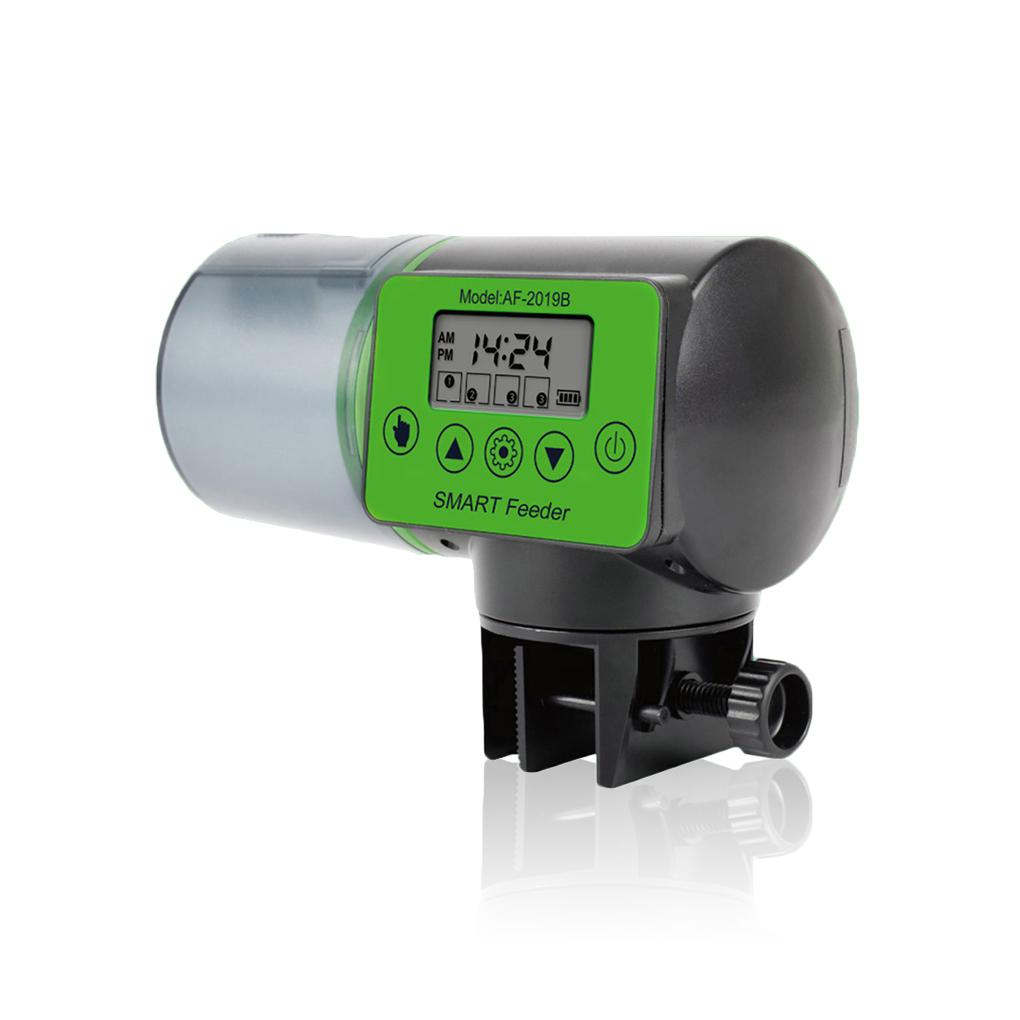 Automatic Fish Feeder Digital Fish Tank Electrical Tools Large Capacity Manual Convenient Food Dispenser Particles