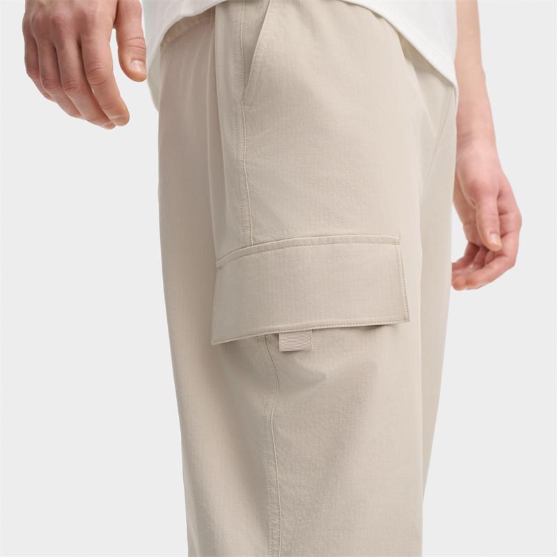 New FILA Casual Pants Men's Sparrow Oat F11M439806FLK