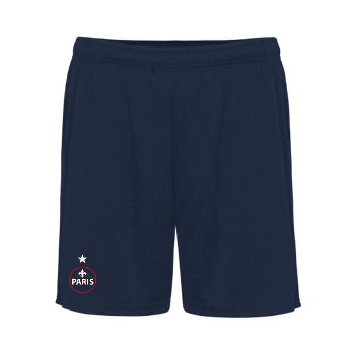 Short and Jersey Set - Paris - Red and Blue - Sweat-wicking - 3 To 13 Years
