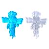 Wall Art Decor Mold,Crucifix Silicone Resin Mold Skull Cross-Epoxy Casting Mold for DIY Wall Hangings,Home Decorations