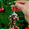 Stuff For Lovers Cartoon Cute Dog Car Hanging Home Tree Pendant Christmas Tree Pendant Home Christmas Baskets With Lights