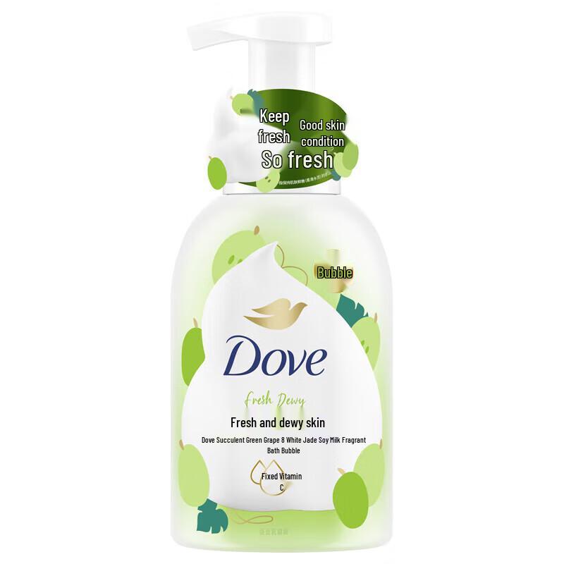 

Dove Green Grape Soy Milk Bath Foam 400g