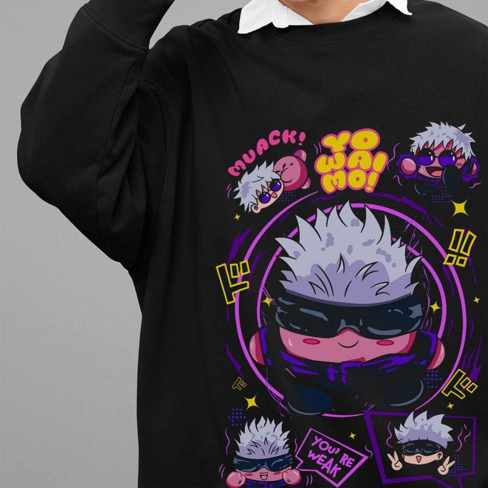 

Худи Jujutsu Kaisen Свитер Годжо Сатору Пуловер JJK Аниме Тодзи Сукуна S