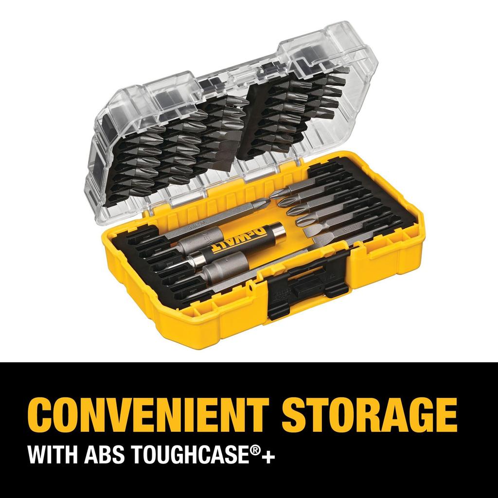 DEWALT DW2166 45-Piece Screwdriver Bit Set [Parallel Import]