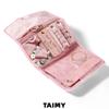 Custom Logo Luxury Velvet Jewelry Pouch Portable Foldable Travel Jewelry Organizer Bag Multi-compartment Jewelry Bag