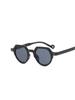 Trendy Oval Small Sun Glasses Glasses Colorful Circular Spectacle Frame Frame Classic UV400 Sunglasses Trend Womens Cat Eye Sunglasses for Ladies