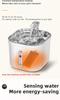 Stainless Steel Smart Cat Water Fountain with Automatic Circulation