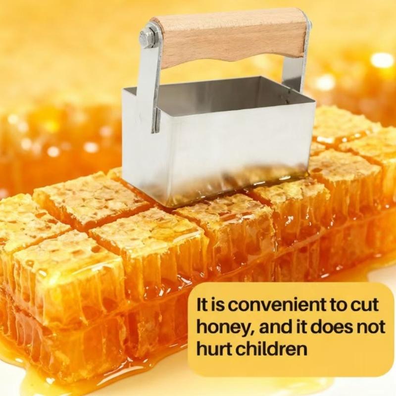 Professional Frame Cutter Honeycomb Cutter Honeycomb Cutting Tool Square Shaped Cutting Tool for Beekeeping Accessories