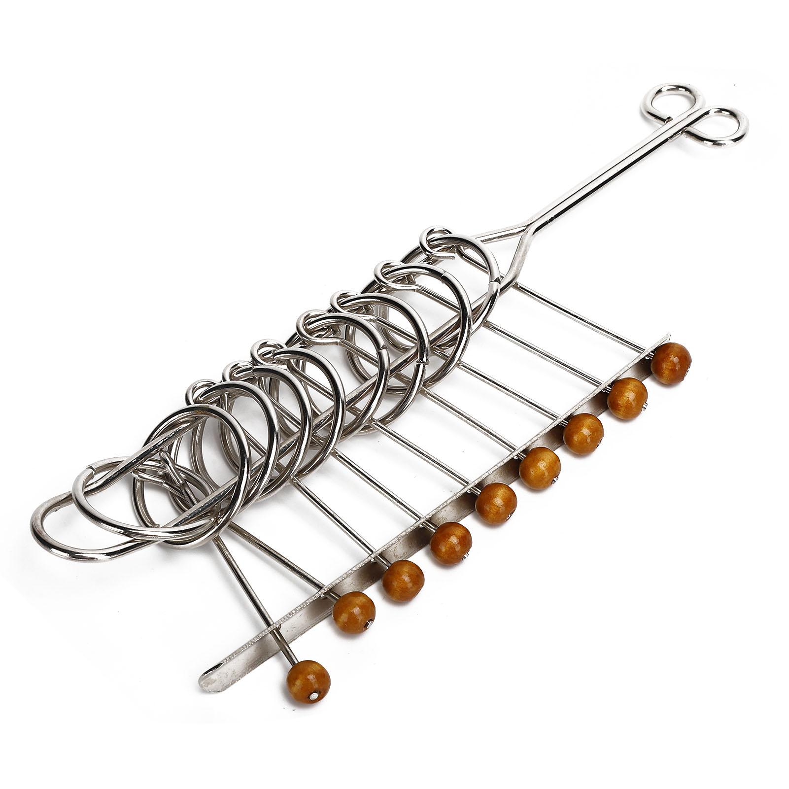 

Интеллектуальная разблокировка девяти звеньев разблокировка блокировочная игра распутывание головоломка игрушка 22 см