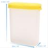 3 Color 250ml Plastic Food Seasoning Container Kitchen Spice Boxes Jar Double Lid Cereal Condiment Bean Storage Bottle Container