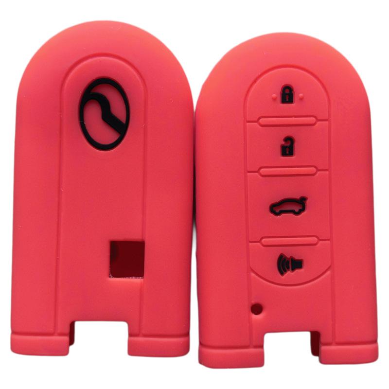 Silicone Protective Case for Toyota PERODUA 3+1 Button Key Fob