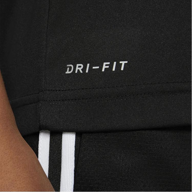 Jordan T-Shirt Color Block Logo Print Pullover Short Sleeve Kids Tops Black HA2892-023