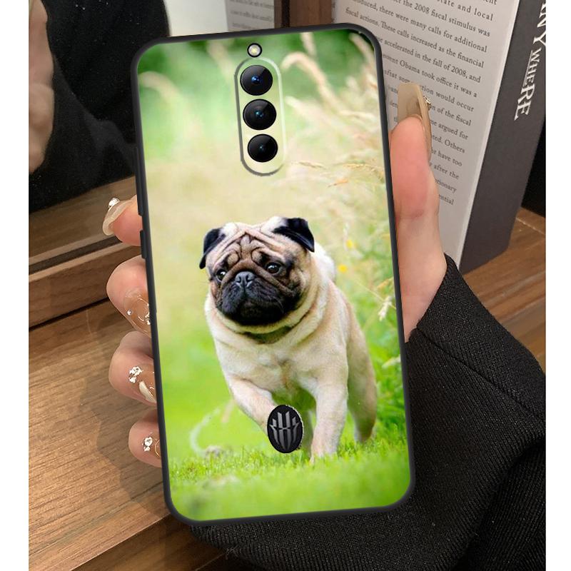 

Pug Dog French Bulldog Case For Nubia Red Magic 8 9 10 Pro Plus 6 7 6S 7S Pro 5G 6R RedMagic 9S 8S Pro Plus Coque Red Magic 9S Pro