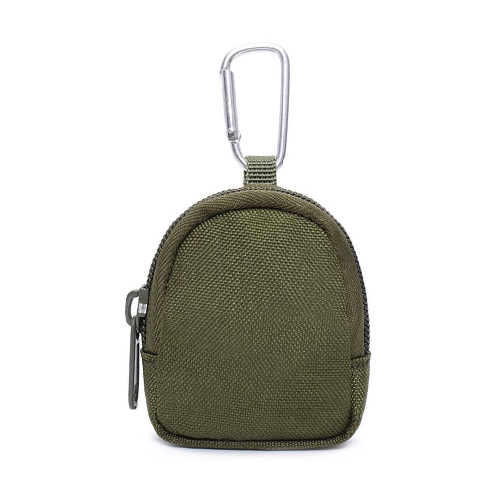 Change Purse Keychain Zipper Pocket Outdoor Key Bag Wallet Holder Men Coin Purses Pouches Belt Waist Pouch with Buckle
