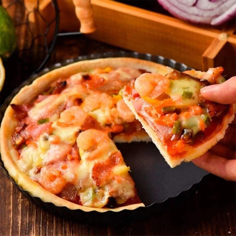 Loose Bottom Non-Stick Molds Removable Bottom Pizza Mould Cake Mould  Professional Baking