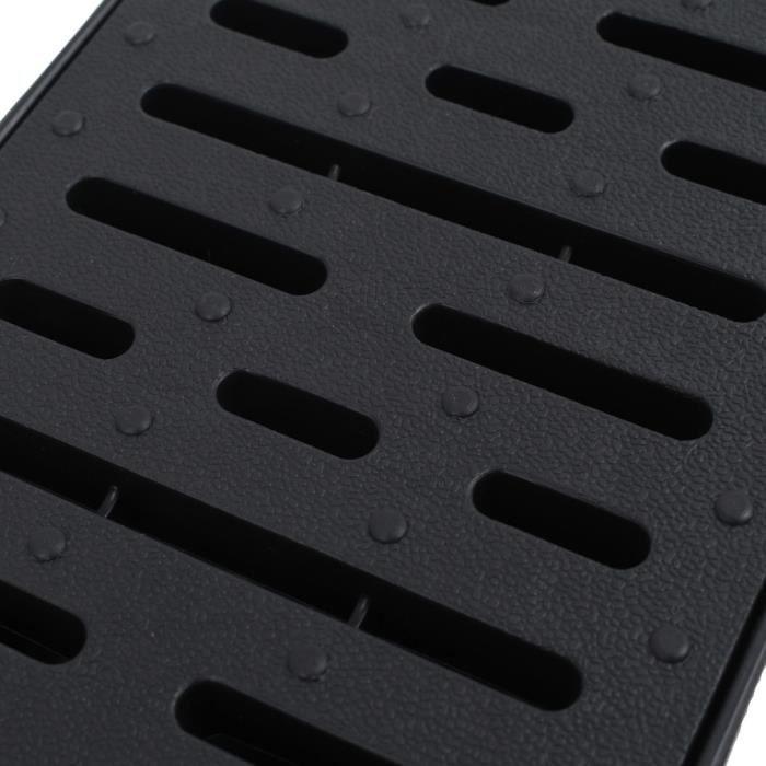 VidaXL Canaux de drainage Plastique 1 m