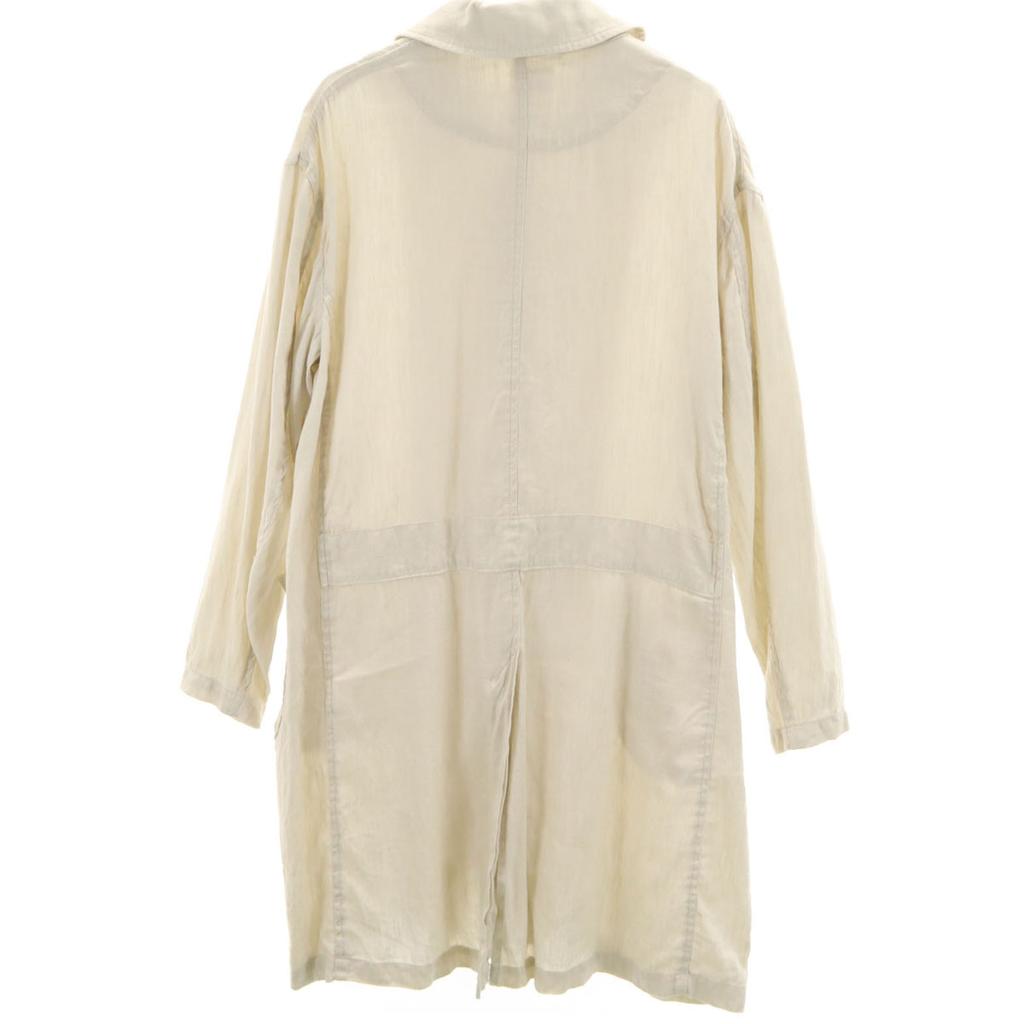 Danton Linen Blend Stainless collar coat 34 Gurege Women Used