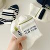 Men's Fashion Socks: Short-sleeved Men's Socks with Double Cuffs and Boneless Seams, Breathable Mesh Men's Mid-sleeved Socks