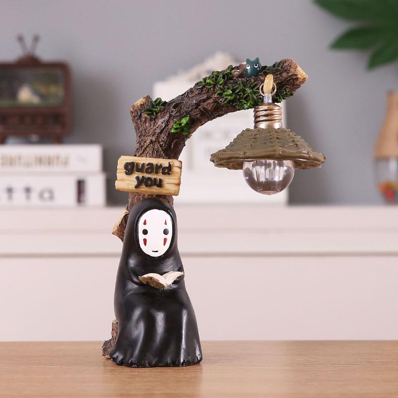 Buy Japan No Face Man Totoro LED Night Light Doll Miyazaki