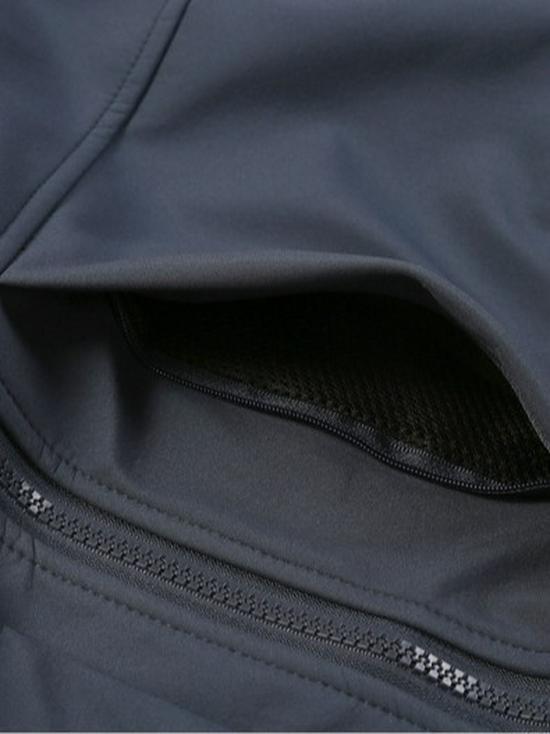 Little Bird's Men's Soft Shell Jacket with Velvet Lining - Autumn/Winter Windproof Waterproof Hiking Coat