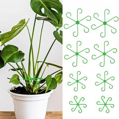 8Pcs Plant Stem Support Set Reusable Flower Growth Stakes, 4 Sizes