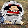 1PC Mafalda Comics Umbrella-8-Rib Reinforced, Automatic Open, Lightweight & Durable, Cute Fashion Accessory for Outdoor-T174