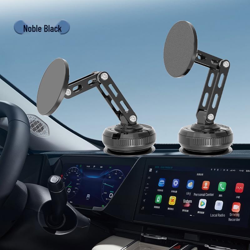 Rotatable Magnetic Phone Holder for Car, Glass, Tile, Fridge, or Desktop