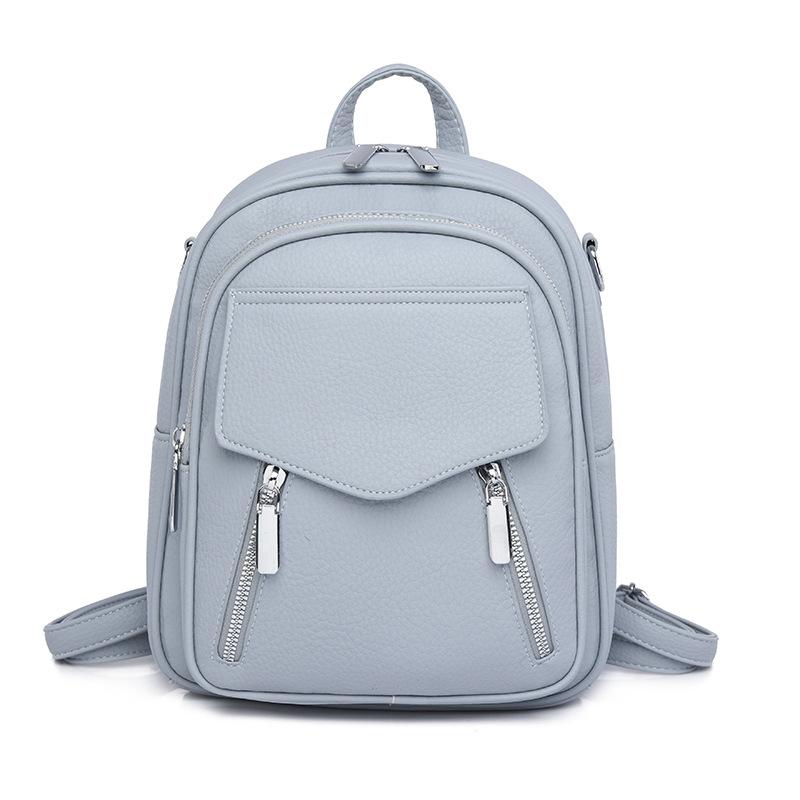 Large-capacity Women's Backpack with Dual Straps - Women's Casual and Fashionable Bag