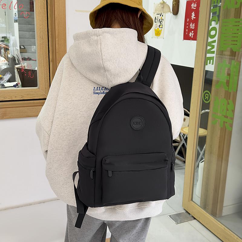 Casual fashion commuter casual backpack new versatile junior high school bag travel backpack